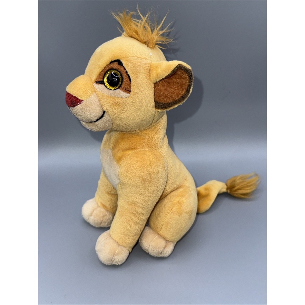 Disney TY Sparkle 7.5" Beanie Simba Plush The Lion King Stuffed Animal Toy 2019